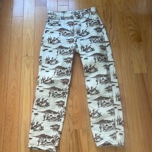 Western reformation jeans.